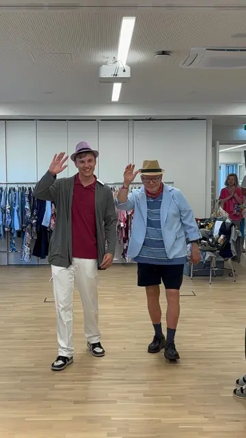 Auf dem Laufsteg: Zivi Roman Scheit, Norbert Demut. | Foto: PBZ Himberg