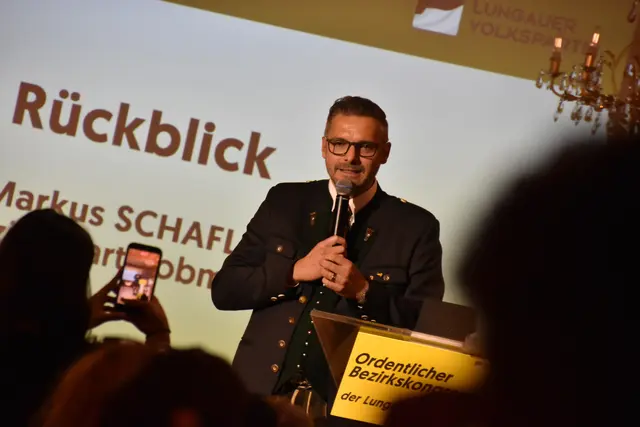 Markus Schaflechner, der scheidende Bezirksobmann der Lungauer Volkspartei. | Foto: pjw