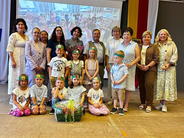 Der Kindergarten Eitweg eröffnet feierlich den Gesundheitstag 2026 in St. Andrä. | Foto: Stadtgemeinde St. Andrä