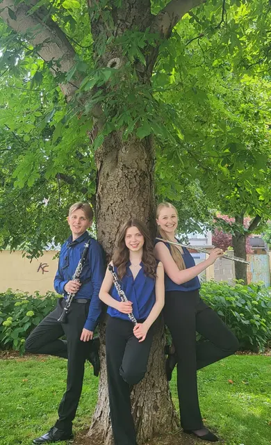 Das Trio Cantovento der Musikschule Frauenkirchen. | Foto: Musikschule Burgenland