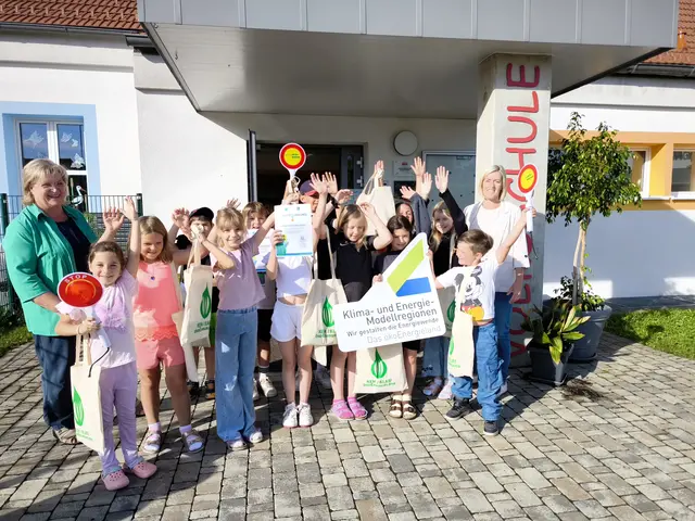 Heiligenkreuzer Schüler sammelten Stempel für Zu-F