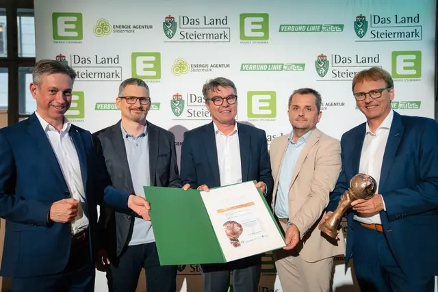 Hohe Auszeichnung für Biomasseheizwerk Premstätten