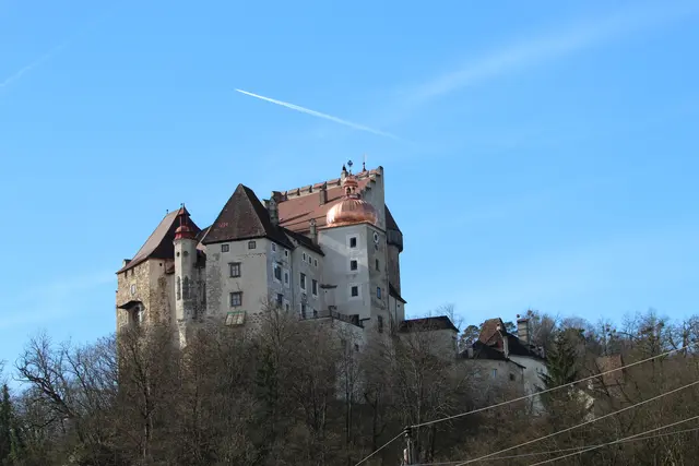 Blick auf die Burg Clam. | Foto: MeinBezirk Perg/Köck