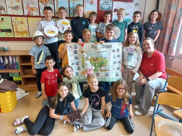 Weg des Stromes in der Volksschule Langschlag nachspielen