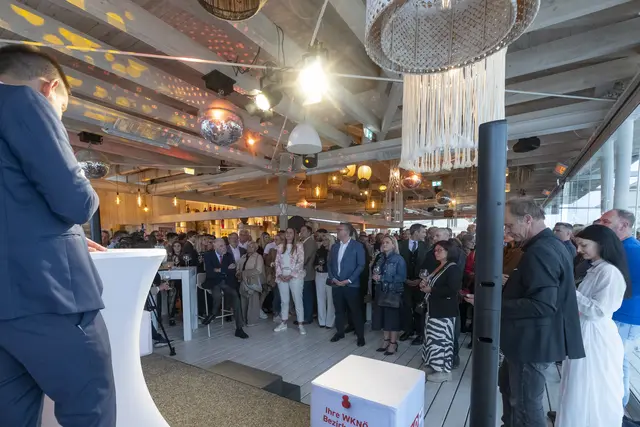 Großes Interesse an der Eröffnungsrede von Christian Oberger. | Foto: Thomas Gobauer