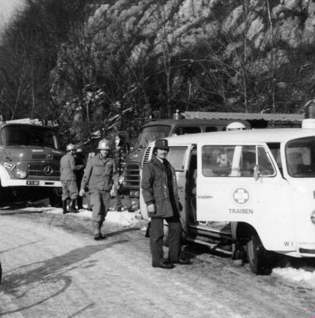 Samaritabund Wagen beim Einsatz mit der Feuerwehr. | Foto: FF- Traisen Markt