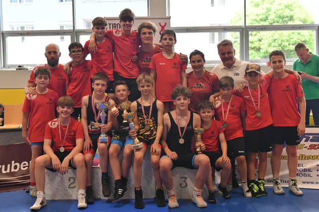 5x Gold bei den Österreichischen U14 Meisterschaften in Inns