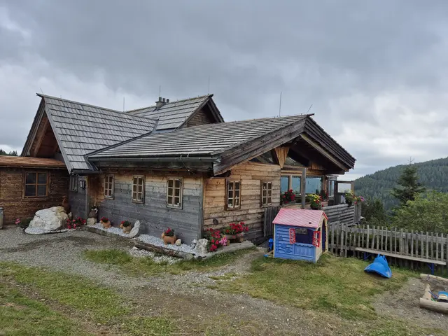 Die Kleinlachtalhütte im Lachtal