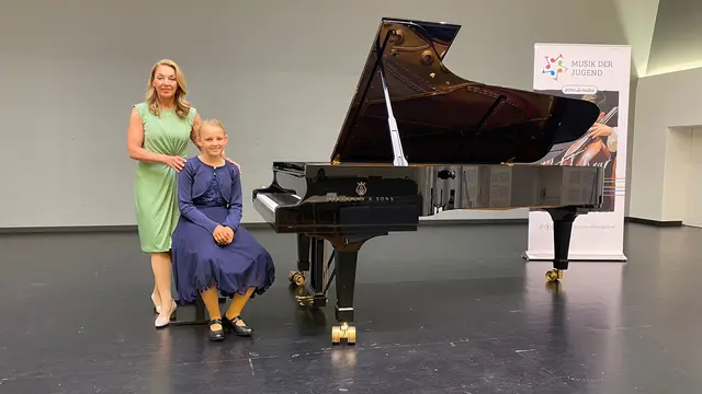 Hannah Engels am Klavier (Musikschule Stegersbach) | Foto: Musikschule Burgenland