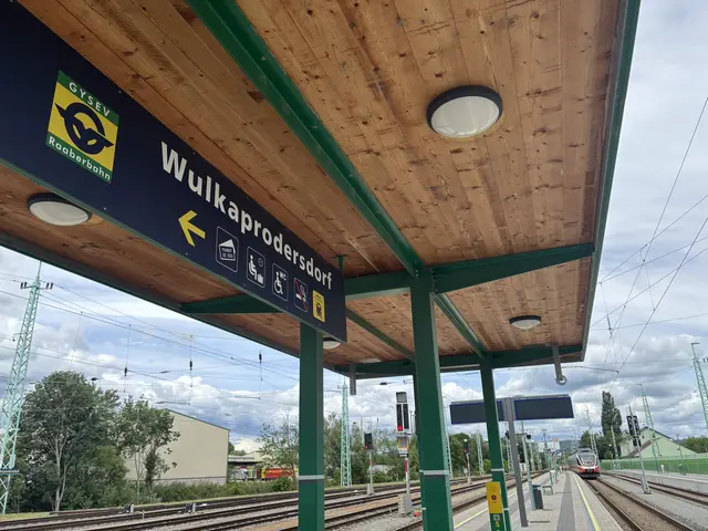Der Bahnhof Wulkaprodersdorf wird seit Dezember 2024 modernisiert. | Foto: Dorottya Fejes/MeinBezirk