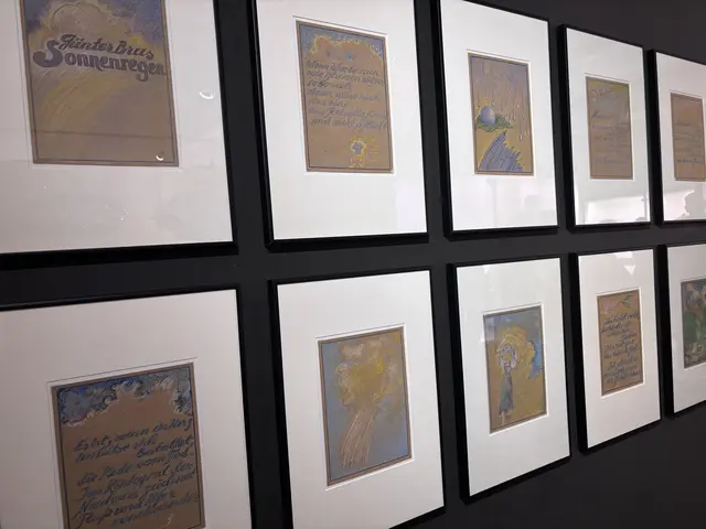 Originale von Günter Brus werden in der Schell Collection gezeigt.