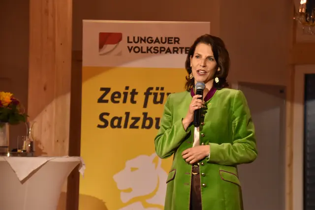 Karoline Edtstadler, die Landesparteiobfrau der Salzburger Volkspartei. | Foto: pjw