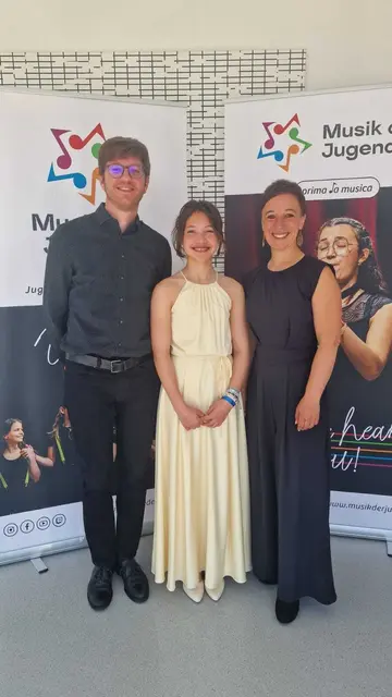 Paola Silvestrini (Gesang, Zentralmusikschule Eisenstadt) konnte ihren Auftritt in Eisenstadt vergolden.  | Foto: Musikschule Burgenland