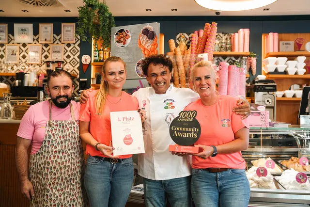 "ALPZ Gelato &amp; Café" aus Salzburg hat im Vorjahr in der Kategorie "Eissalon" gewonnen.  | Foto: Julia Riedesser