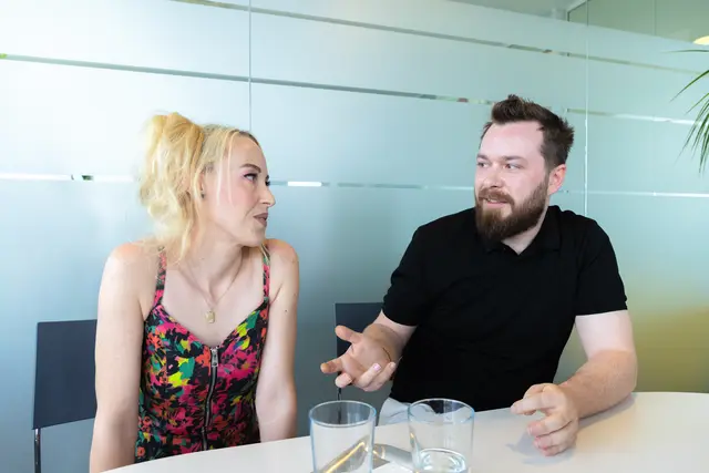 Isabella Sky und Benjamin Alan Kubaczek sind auch privat ein Paar.  | Foto: Konstantinov