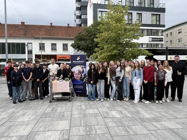 Auch Schülerinnen und Schüler der BHAK/BHAS Oberwart schauten vorbei. | Foto: MeinBezirk/Michael Strini