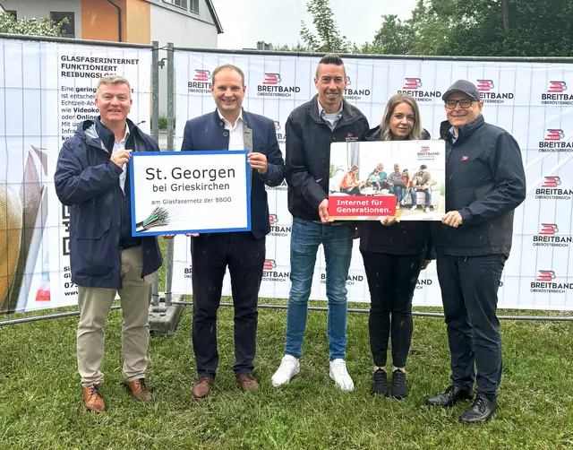 St. Georgen bei Grieskirchen bekommt Highspeed-Internet