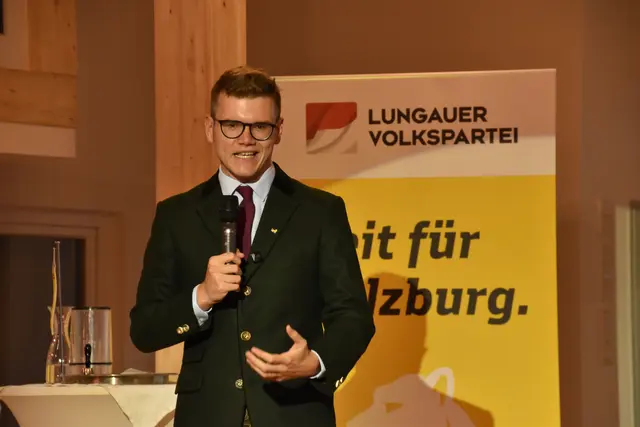 Beim Bezirkskongress der Lungauer Volkspartei, am 10. Juni 2026, in Ramingstein, wurde Maximilian Aigner zum neuen Bezirksobmann gewählt. | Foto: pjw