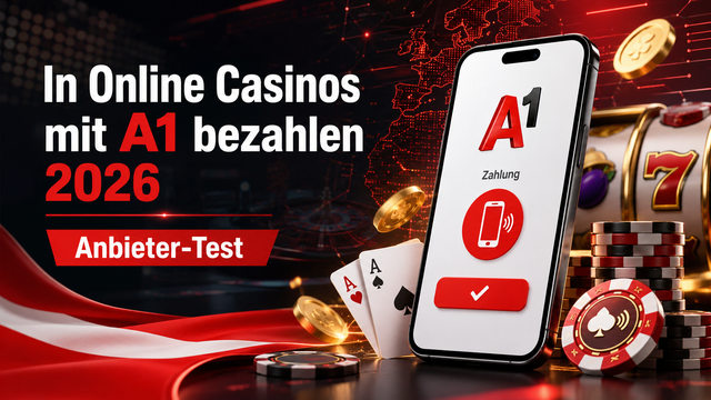 [Anzeige] Online Casinos mit A1 bezahlen: Top Anbieter Öster