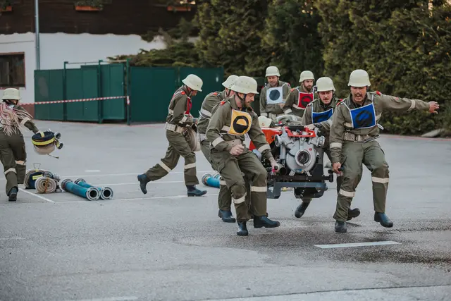 Die FF-Kameraden gaben bei den Bewerben ihr Bestes. | Foto: Gemeinde St. Urban