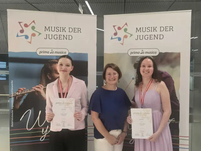 Musikschuel Rechnitz: Ilvie Cziszer und Alice Tader  | Foto: Musikschule Burgenland
