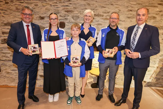 Die BAfEP Oberwart wurde für ihr Inklusionsprojekt im Sport ausgezeichnet. | Foto: Burgenland-Stiftung Theodor Kery
