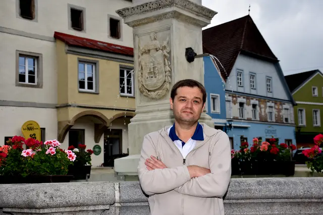 Grein hat eine neue wahlwerbende Gruppe. "Die Lotsen" wurde von Andreas Achleitner, 43, ins Leben gerufen.  | Foto: Robert Zinterhof