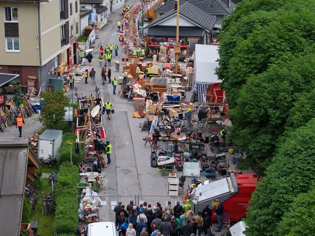 Der Flohmarkt der FF Lauffen fand am 7. Juni statt und war ein voller Erfolg. | Foto: Freiwilligen Feuerwehr Lauffen