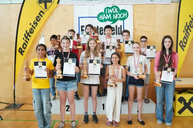Alle Medaillengewinner auf einen Blick.  | Foto: Schachverein ASVÖ Pamhagen