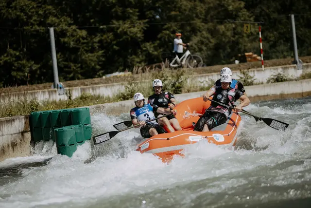 Sportlich verliefen die Meisterschaften für Rafting Sport Salzatal äußerst erfolgreich. | Foto: Sport Austria/Dominik Angerer
