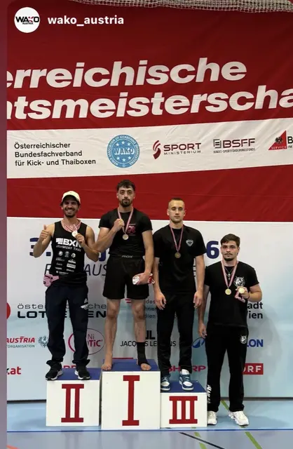 Die Pinzgauer Kickboxer überzeugten mit starken Leistungen | Foto: Nezic Nermin Neza/Kickbox Club Pinzgau-Saalfelden