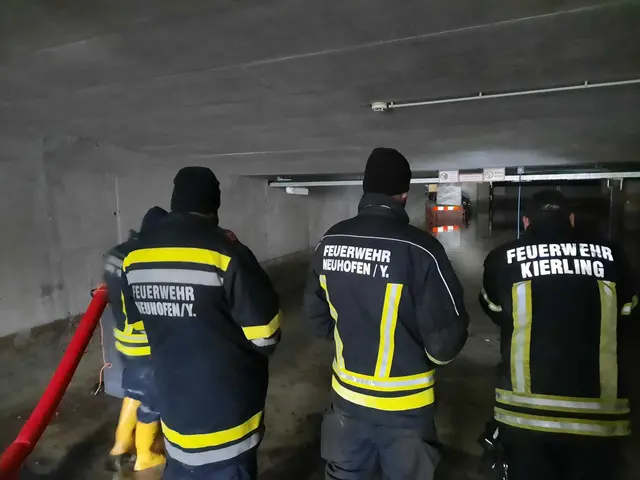 Auch in Kierling gab es viele Keller und Tiefgaragen auszupumpen.  | Foto: FF Kierling