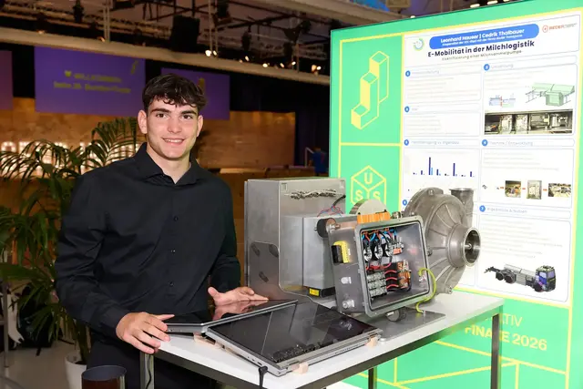 Leonhard Hauser aus Kopfing ist am 29. Mai Bundessieger bei Jugend Innovativ geworden – und schreibt damit für die HTL Ried Geschichte. | Foto: HTL Ried