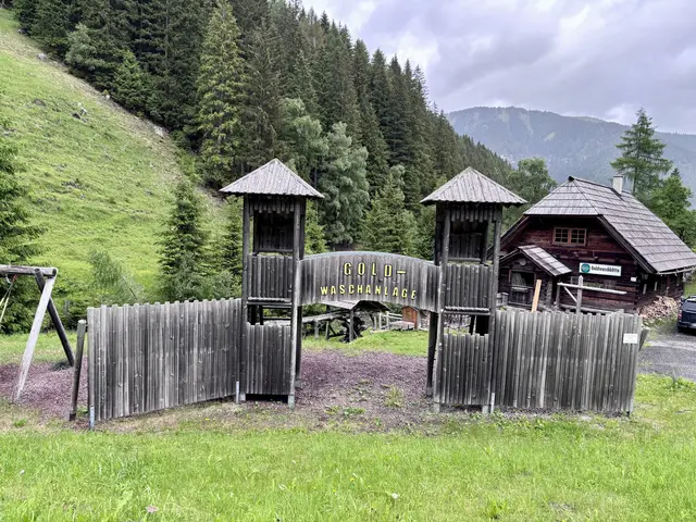 Die Goldwaschanlage in Pusterwald öffnet am Samstag die Türen.