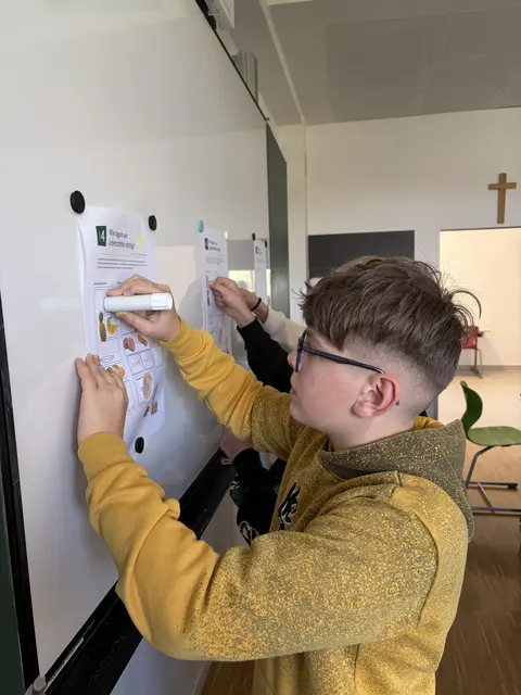 Auch wichtig rund um das thema Nachhaltigkeit: Lebensmittel richtig lagern | Foto: Mittelschule Arnoldstein