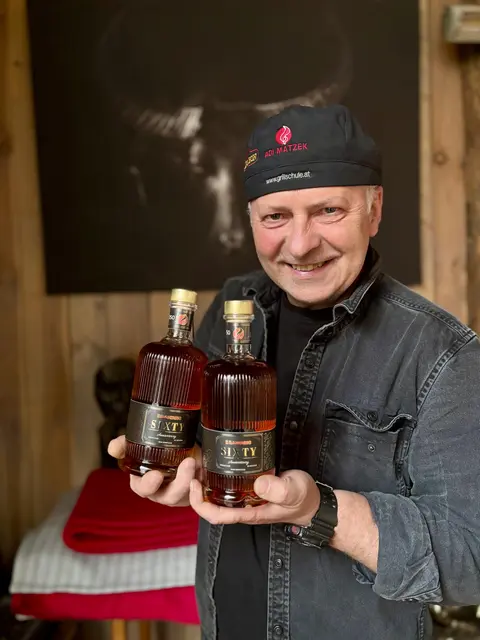 Gemeinsam mit Masterblender Hermann Rogner entwickelte Matzek seinen „Sixty“ über insgesamt acht Jahre hinweg. | Foto: Markus Kahrer