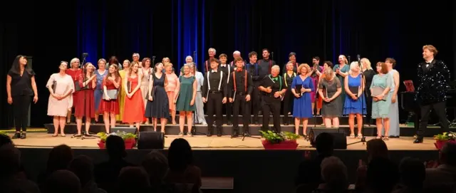 "ConCHORdare" nahm die Besucherinnen und Besucher im Kulturzentrum Leibnitz auf eine besondere Reise durch Operette und Musical mit. | Foto: conchordare