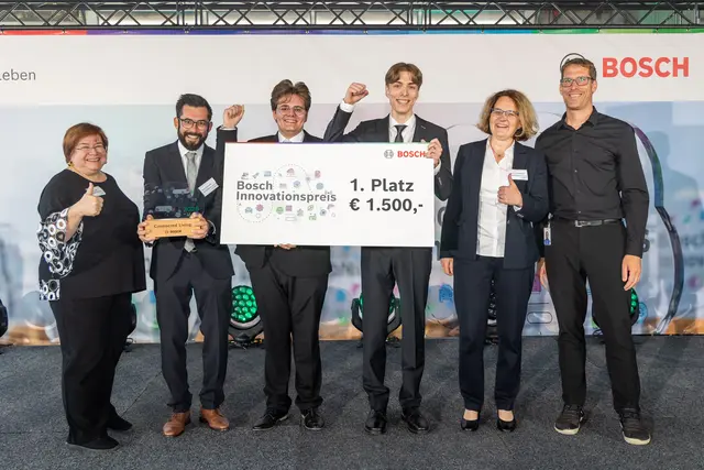 Verleihung vom Bosch Innovationspreis 2026 in der Kategorie "Connected Living". | Foto: Bosch/Christian Husar