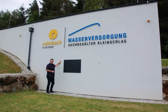 Bürgermeister Günter Putz ist zufrieden: Dem Basisprojekt der Wasserversorgung wird ein weiterer Hochbehälter in Rohrbach hinzugefügt. | Foto: Dietmar Hammerl