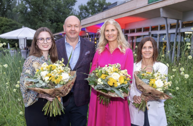 (von links) Leonie Leitner, BA, Dir. Manfred Leitner, CMC, Dr. Marietta Babos, Gudrun Höllebrand | Foto: Raiffeisenbank Tulln-Klosterneuburg eGen
