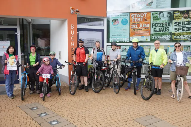 Die Lite-Rad-Tour führte von der Stadtbücherei Gloggnitz nach Neunkirchen.