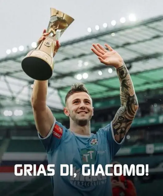Giacomo Vrioni wird in Zukunft für den WAC Stürmen | Foto: Facebook RZ pellets WAC/KK