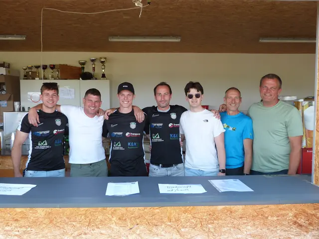 Obmann Franz Ecker und Sportlicher Leiter Fabian Scheu freuten sich über ein gelungenes Sportfest mit zahlreichen Besucherinnen und Besuchern.  | Foto: Vanessa Wittmann