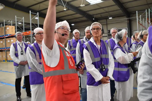 Führung zur neuen Aseptikanlage | Foto: Mirjam Preineder