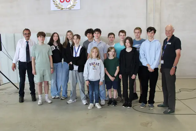 Die angehenden Jungpiloten "Young Eagles" der Motorflugunion. | Foto: Schauer