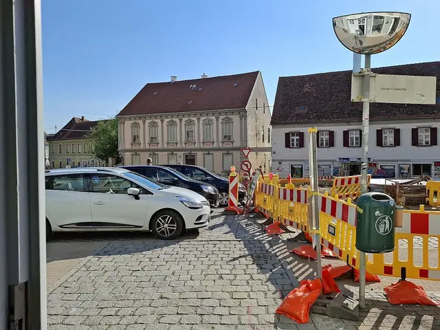 Immerhin kein Problem, mit einem Kinderwagerl durchzukommen ;-)