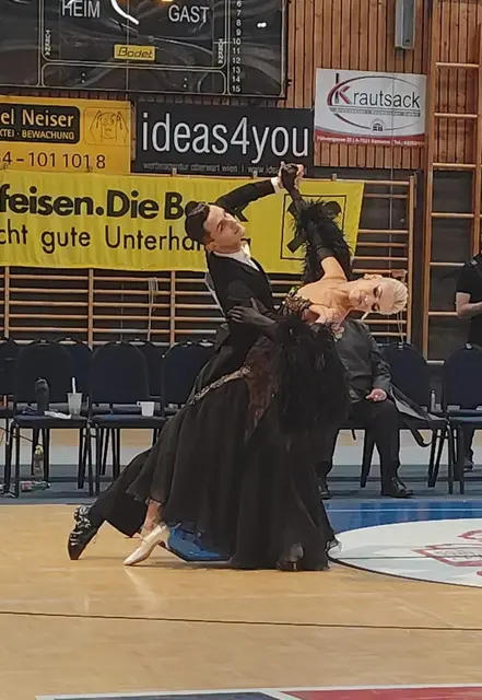 Alexander Lauda und Anastasiia Deineha