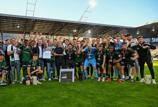 Meisterfeier des FC Wacker Innsbruck, in der nächsten Saison wartet die Admiral 2. Liga | Foto: FC Wacker