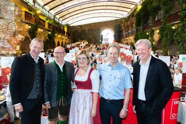Zufriedene Organisatoren und Partner: Dieter Hardt-Stremayr, Hannes Zwanzger, Margareta Reichsthaler, Franz Deutschmann und Roland Reischl. | Foto: Konstantinov