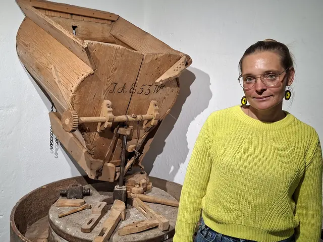 Theresa Koblmiller,  Obfrau des neugegründeten Vereins Kulturplattform Haslach, im Interview mit MeinBezirk.  | Foto: Helmut Eder